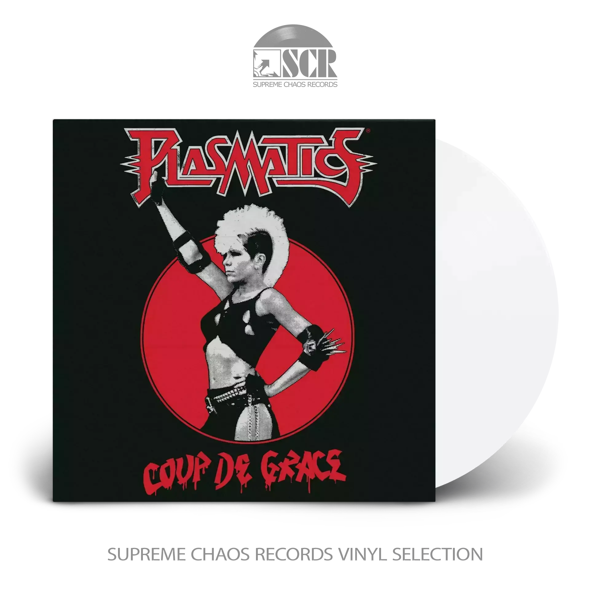 PLASMATICS · Coup De Grace | WHITE LP PLASMATICS · Coup De Grace | WHITE LP (Heavy Metal Vinyl)