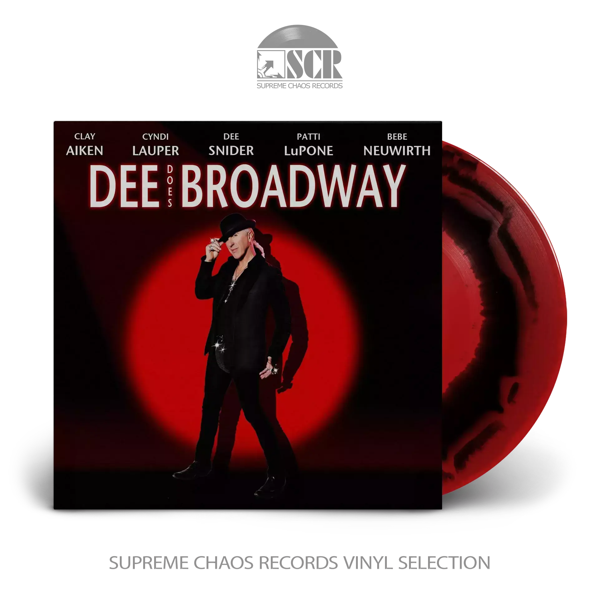 DEE SNIDER · Dee Does Broadway | RED/BLACK SWIRL LP (Hard Rock Vinyl)