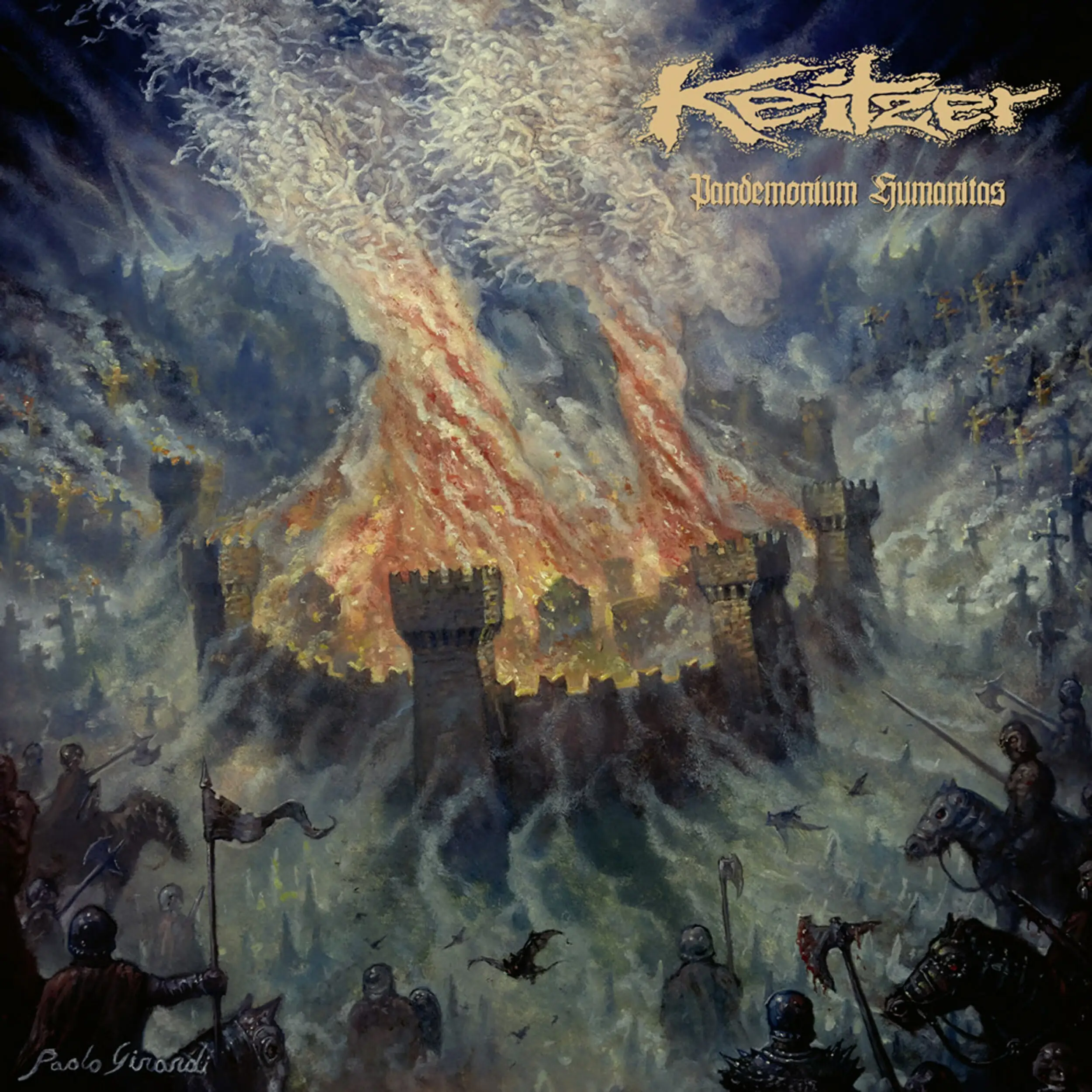 KEITZER · Pandemonium Humanitas | BLACK LP (Death Metal Vinyl) · Bild 1