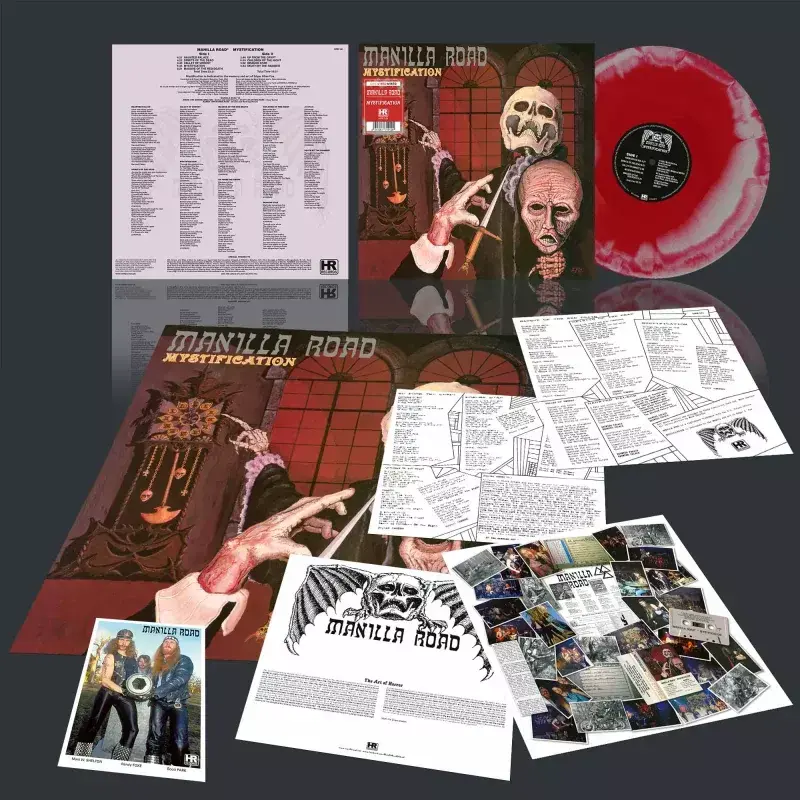 MANILLA ROAD · Mystification | GREY/RED MIXED LP (Power Metal Vinyl)