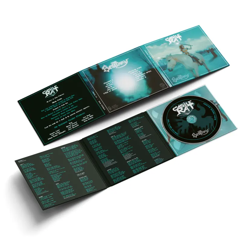 CASTLE RAT - The Bestiary · DIGIPAK CD (Heavy Metal/Epic Metal CDs) · Bild 2
