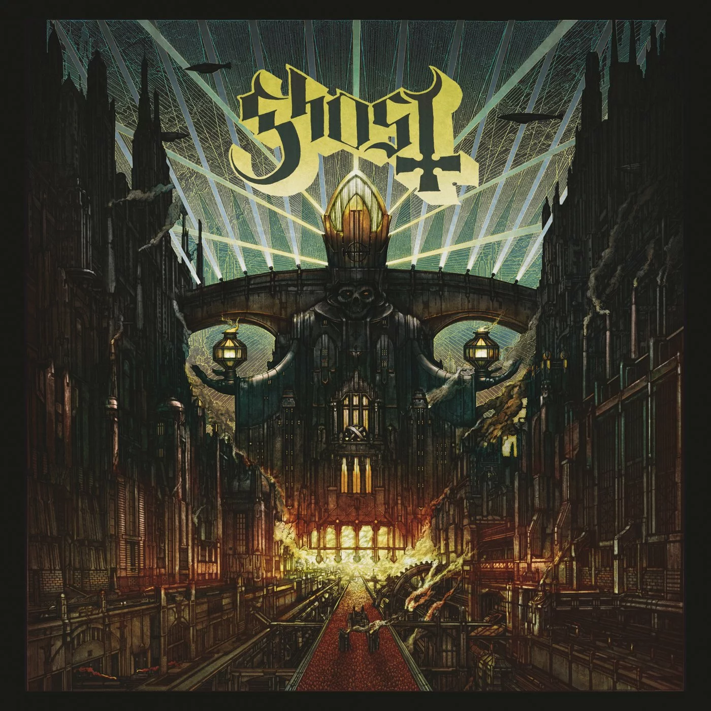 GHOST - Meliora · ORANGE MARBLED LP · Bild 1 GHOST - Meliora · ORANGE MARBLED LP (Heavy Metal/Hardrock Vinyl) · Bild 1