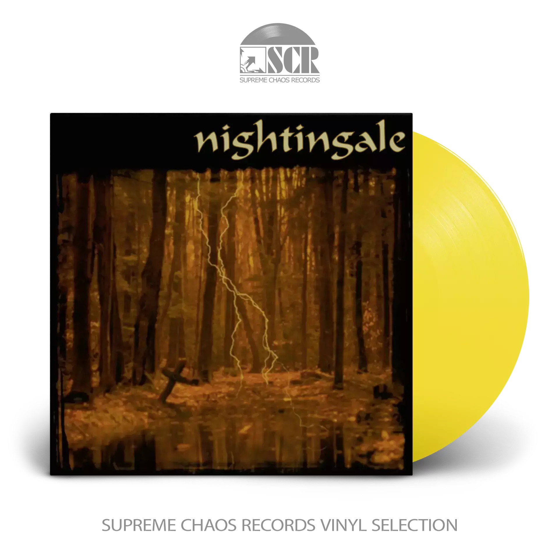 NIGHTINGALE - I (Re-Issue 2024) · TRANSPARENT SUN YELLOW LP NIGHTINGALE - I (Re-Issue 2024) · TRANSPARENT SUN YELLOW LP (Progressive Metal Vinyl)