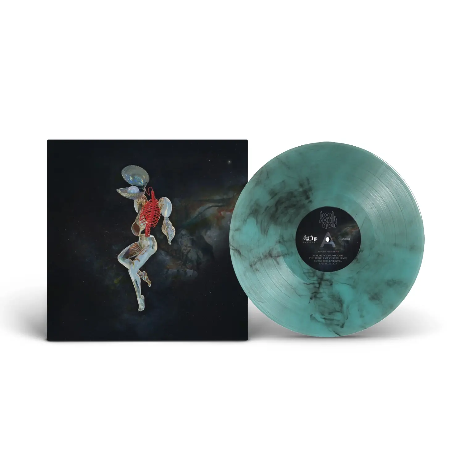 HAIL SPIRIT NOIR - Fossil Gardens · ELECTRIC BLUE/BLACK HAZE LP (Progressive Metal/Black Metal/Death Metal Vinyl)