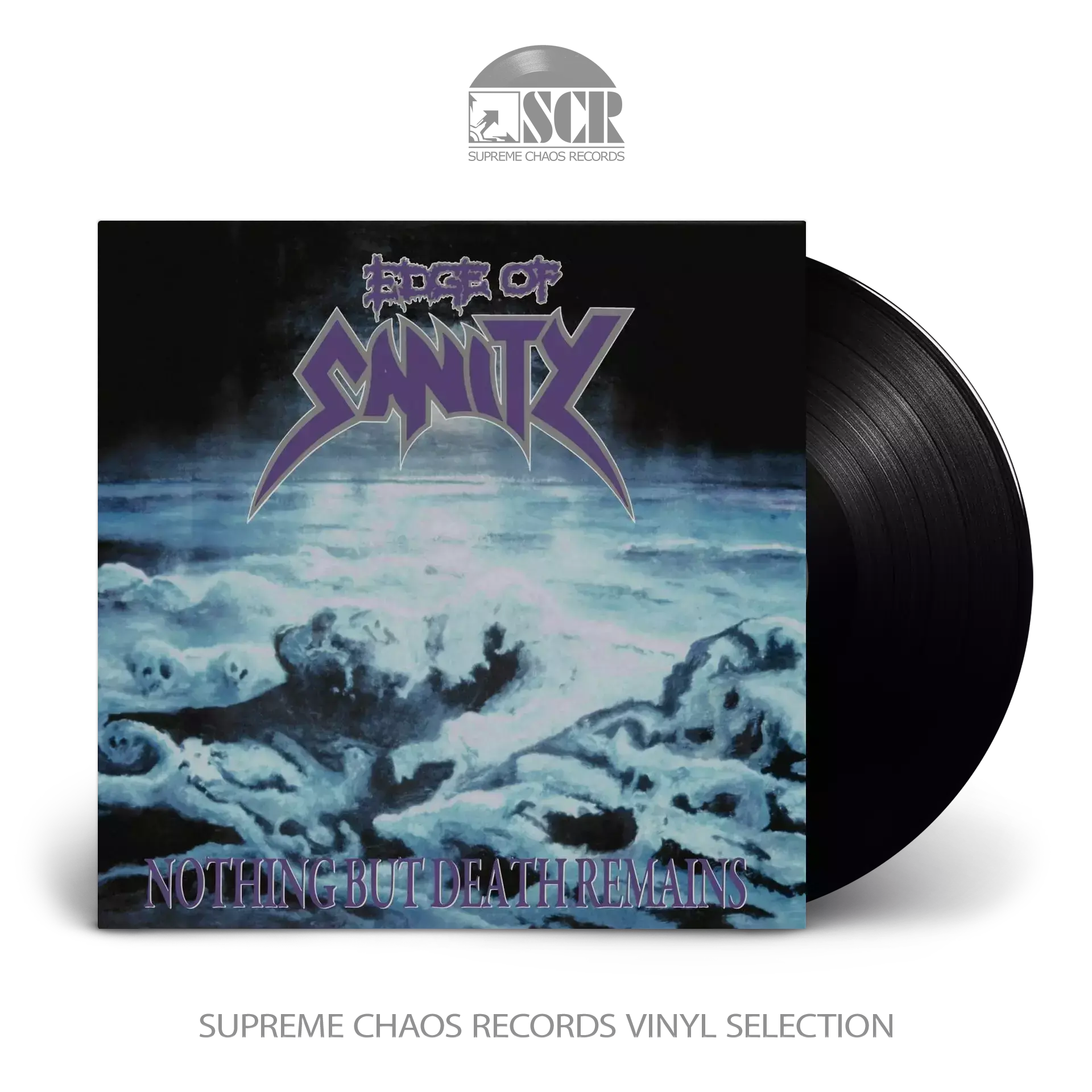 EDGE OF SANITY - Nothing But Death Remains (Re-issue 2024) · BLACK LP (Melodic Death Metal Vinyl)