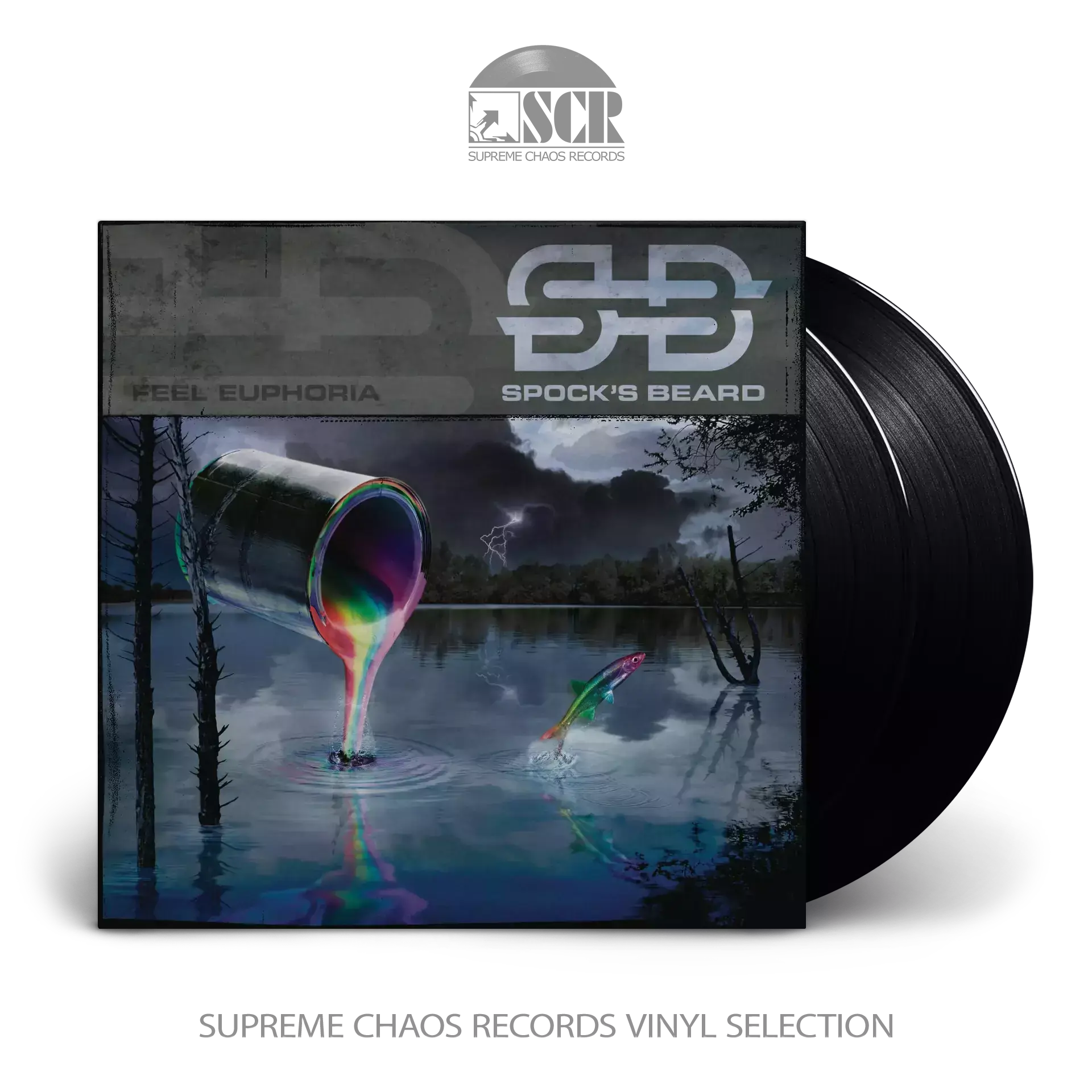 SPOCK'S BEARD · Feel Euphoria (20th Anniversary) | BLACK DLP SPOCK'S BEARD · Feel Euphoria (20th Anniversary) | BLACK DLP (Progressive Rock Vinyl)