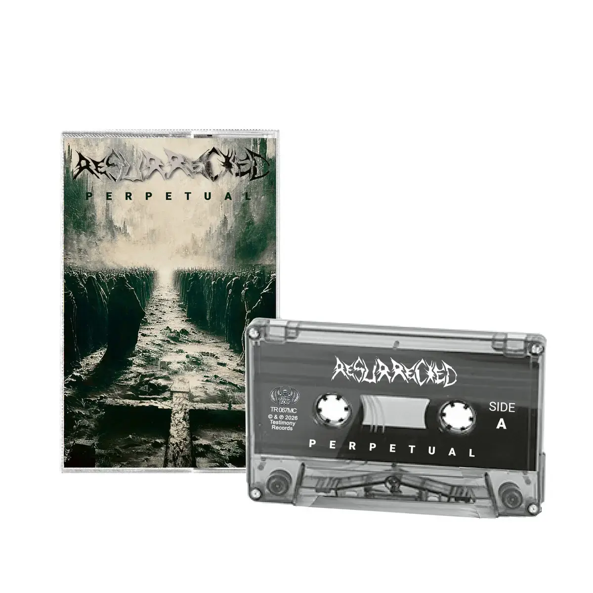 RESURRECTED · Perpetual | SMOKE TAPE (Death Metal Tapes)