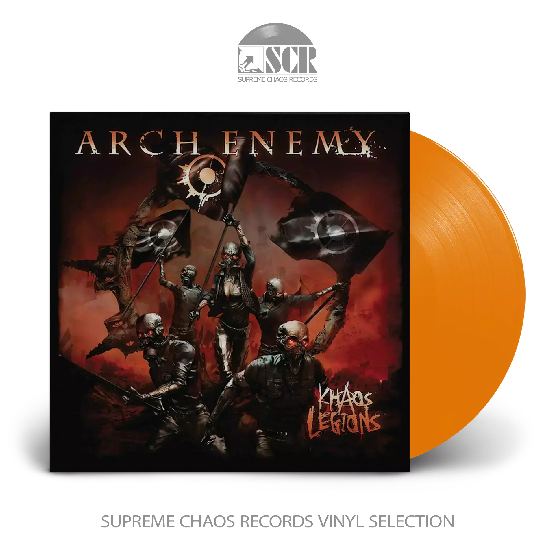 ARCH ENEMY · Khaos Legions (Re-Issue 2023) | ORANGE LP (Melodic Death Metal Vinyl)