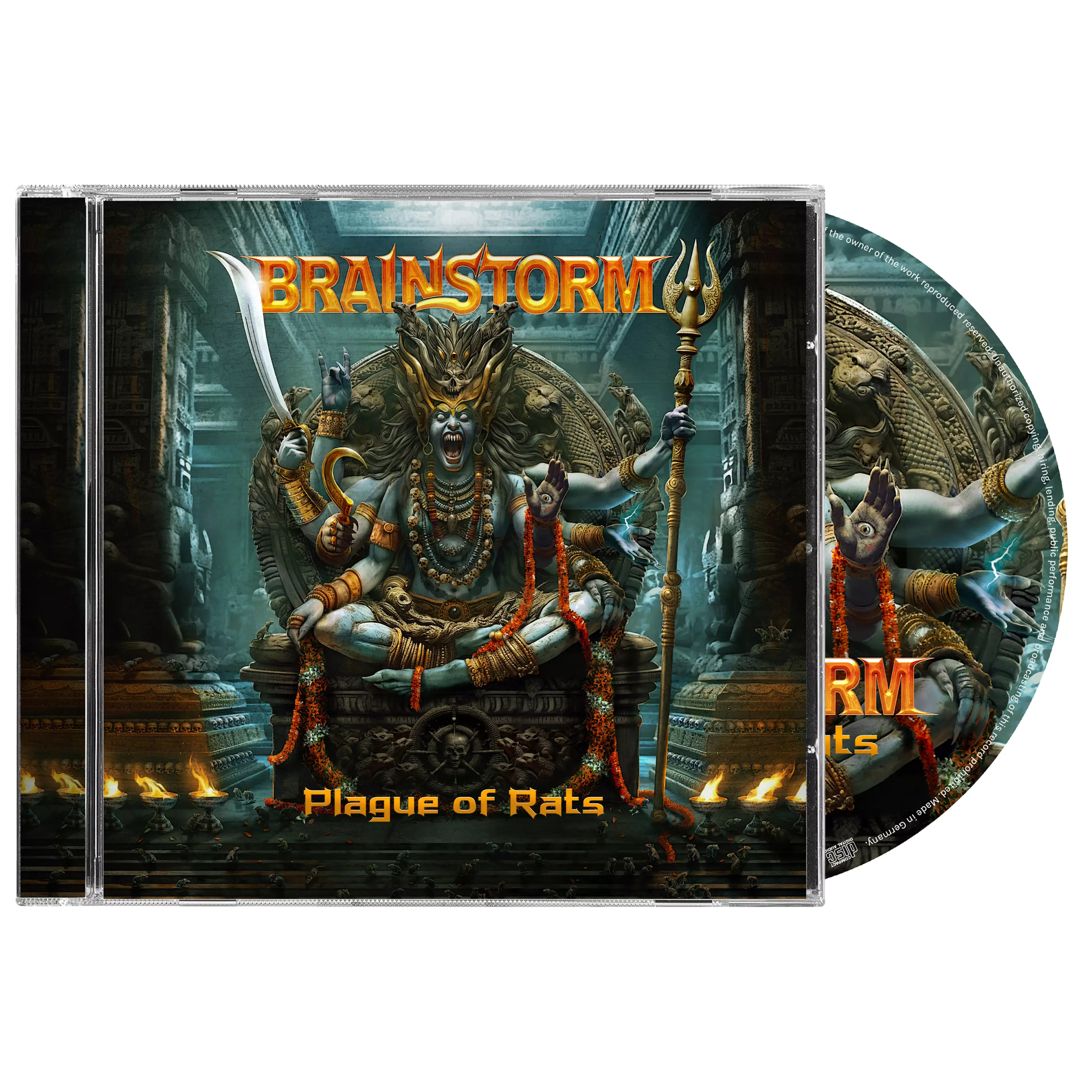BRAINSTORM · Plague Of Rats | CD (Power Metal CDs)
