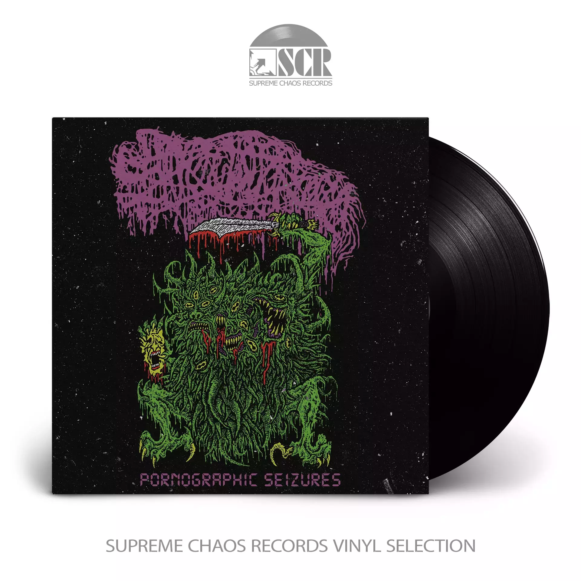 SANGUISUGABOGG - Pornographic Seizures · BLACK LP (Death Metal Vinyl)