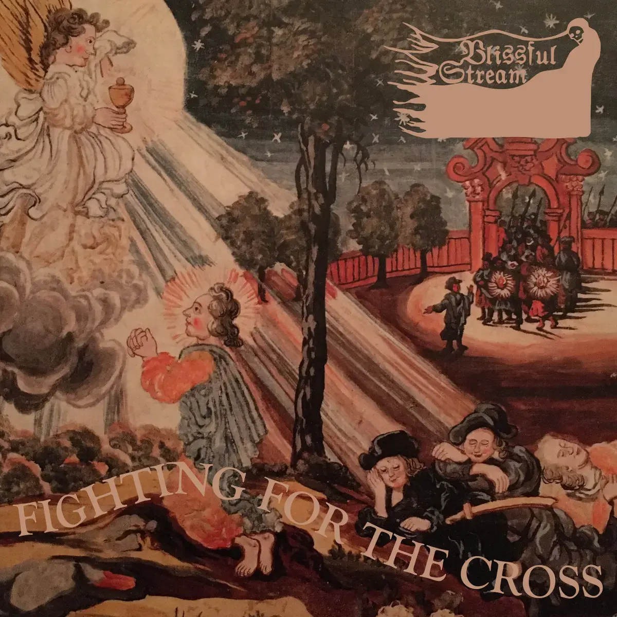 BLISSFUL STREAM · Fighting For The Cross | RED LP (Rock/Doom Metal Vinyl) · Bild 1