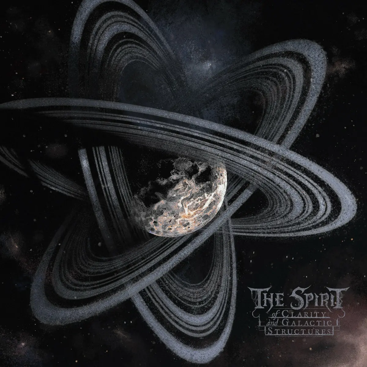 THE SPIRIT - Of Clarity And Galactic Structures · BLACK LP (Black Metal Vinyl) · Bild 1