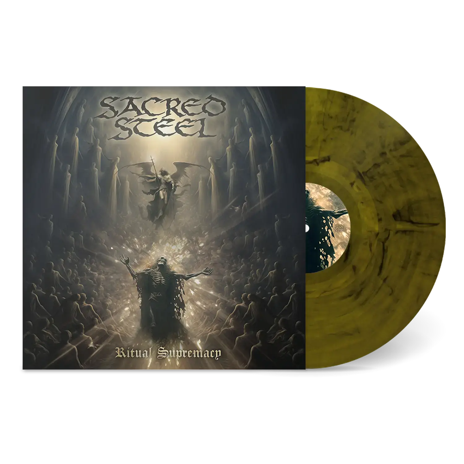 SACRED STEEL · Ritual Supremacy | MARBLED LP SACRED STEEL · Ritual Supremacy | MARBLED LP (Heavy Metal Vinyl)
