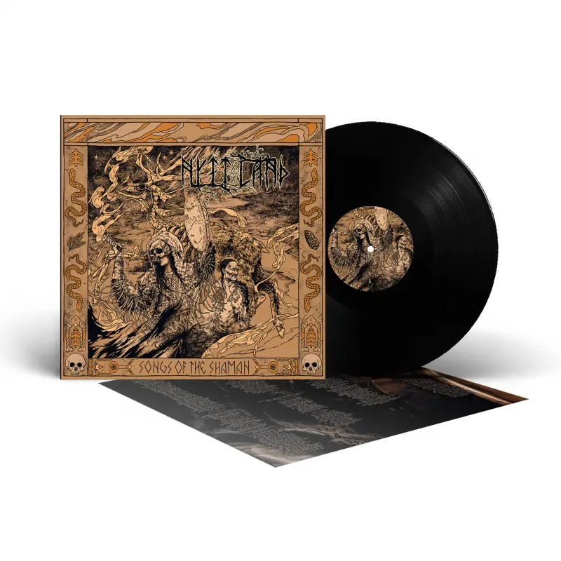 NYTT LAND - Songs Of The Shaman · BLACK LP (Nordic Folk Vinyl)