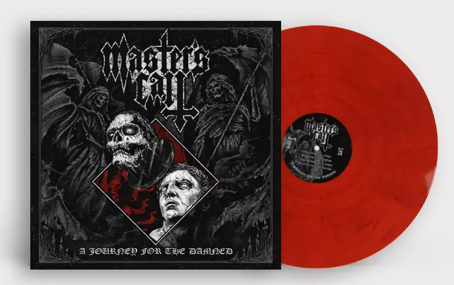 MASTER'S CALL - A Journey For The Damned · RED/BLUE MARBLED LP (Death Metal Vinyl)
