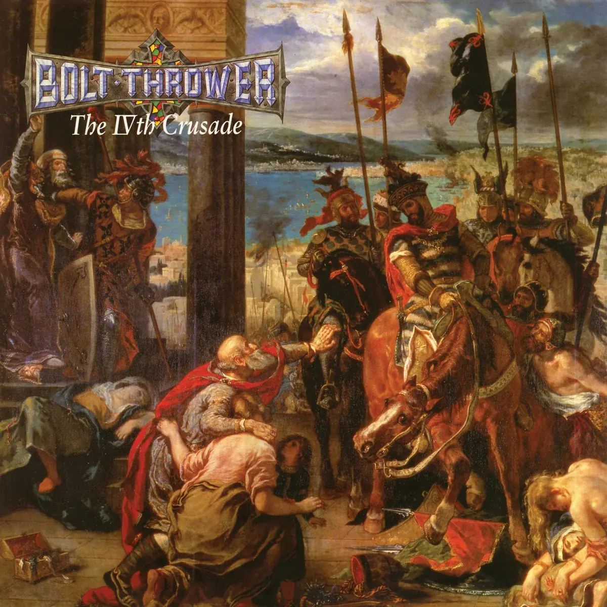 BOLT THROWER · The IVth Crusade | WHITE LP (Death Metal Vinyl) · Bild 1