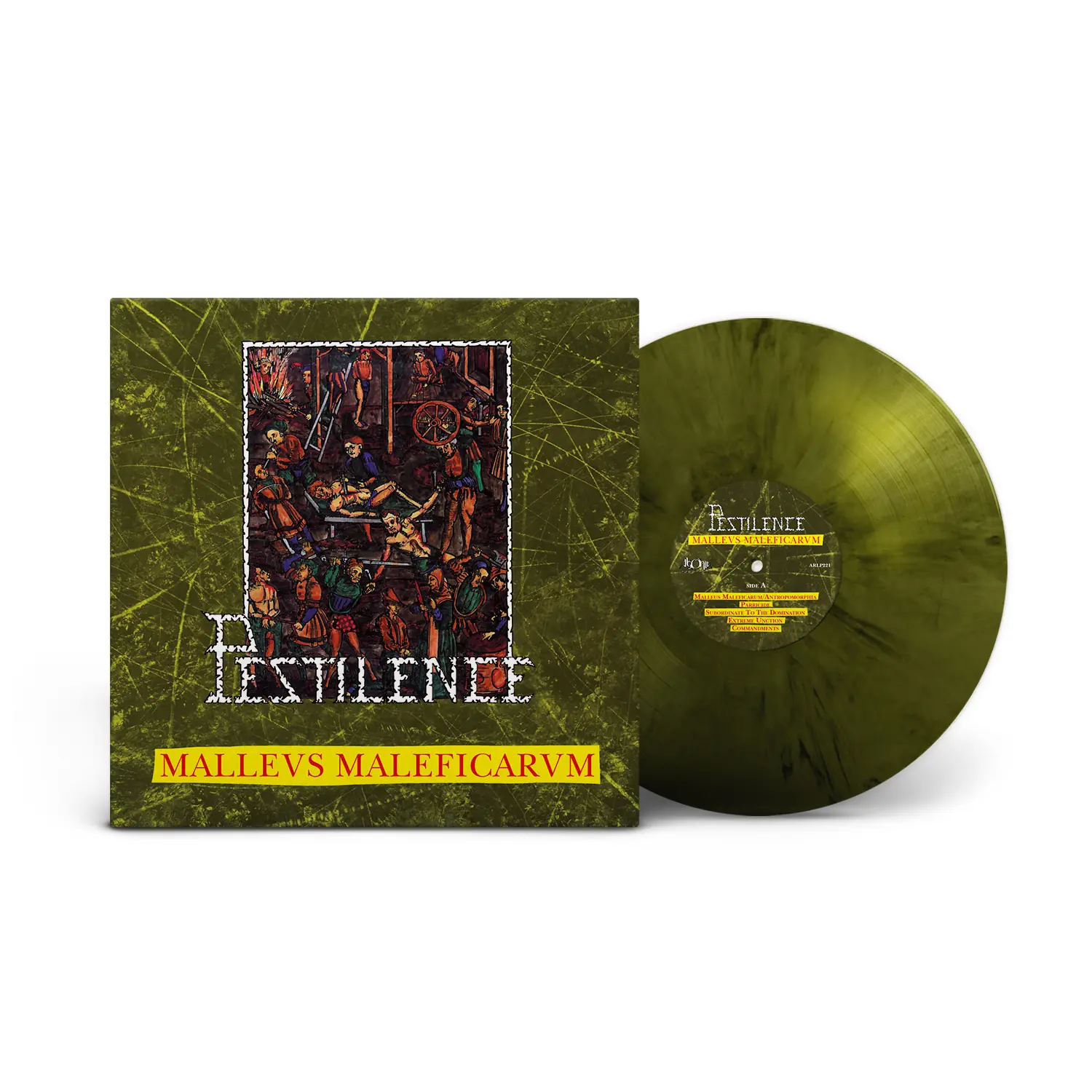PESTILENCE · Malleus Maleficarum (Re-Release 2023) | GREEN MARBLED LP PESTILENCE · Malleus Maleficarum (Re-Release 2023) | GREEN MARBLED LP (Death Metal Vinyl)