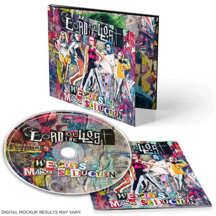 LORD OF THE LOST · Weapons Of Mass Seduction | DIGISLEEVE CD LORD OF THE LOST · Weapons Of Mass Seduction | DIGISLEEVE CD (Dark Metal CDs)