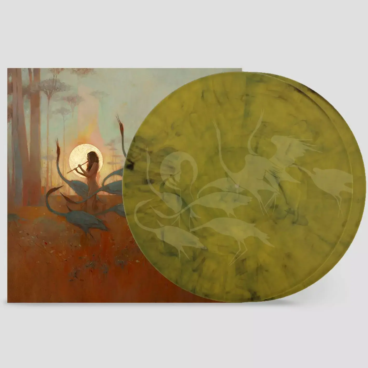 ALCEST - Les Chants De l'Aurore · BLACK/YELLOW MARBLED DLP ALCEST - Les Chants De l'Aurore · BLACK/YELLOW MARBLED DLP (Post Rock Vinyl)