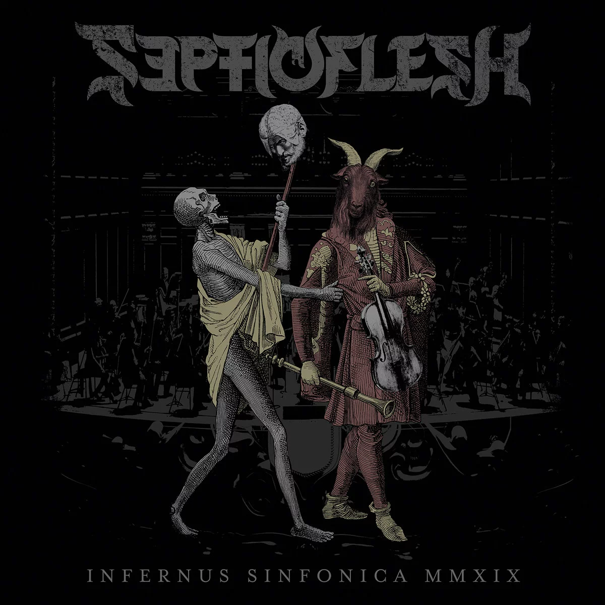 SEPTICFLESH - Infernus Sinfonica MMXIX · BLACK 3LP+DVD BOXLP (Death Metal/Grindcore Vinyl) · Bild 1