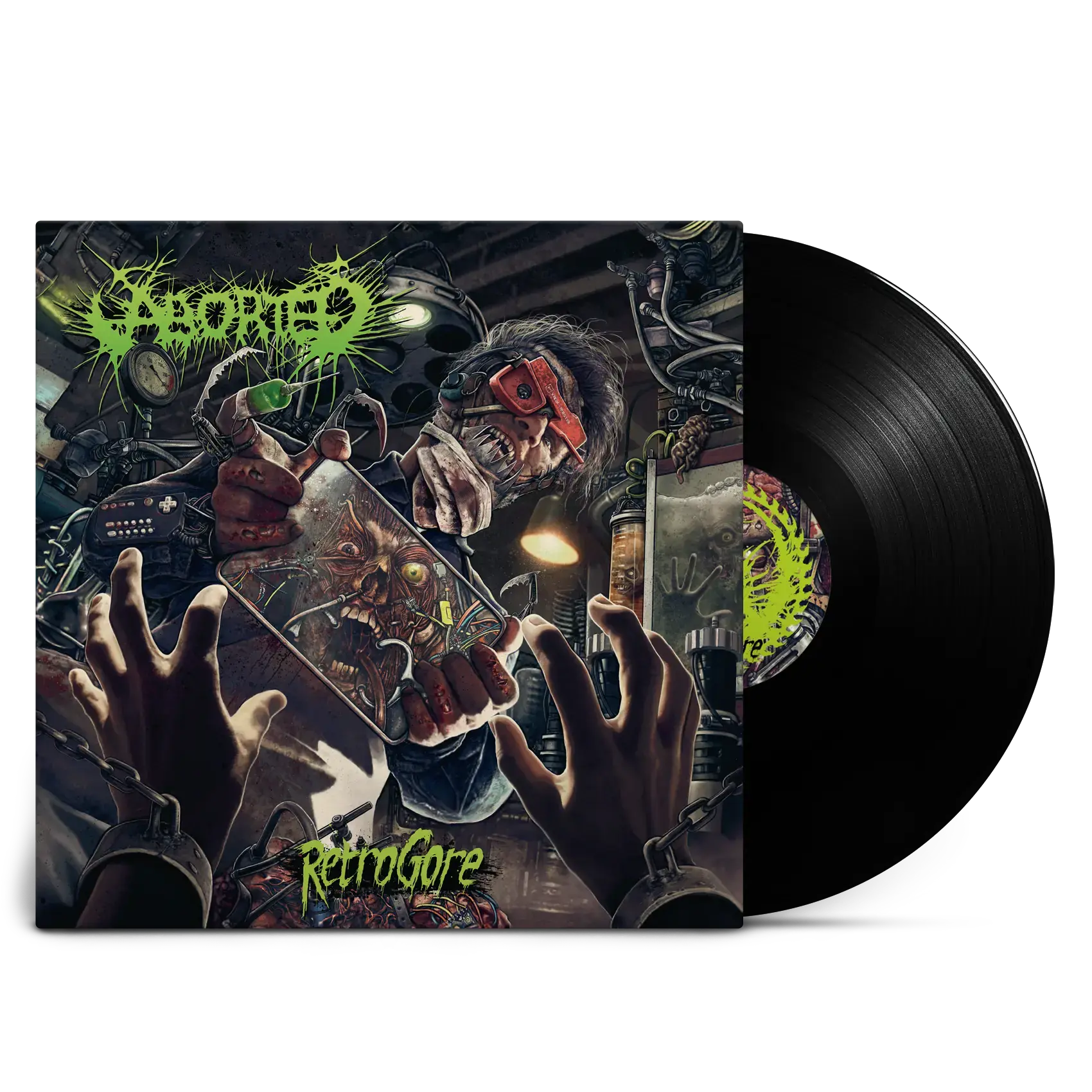 ABORTED - Retrogore · BLACK LP ABORTED - Retrogore · BLACK LP (Death Metal/Grindcore Vinyl)