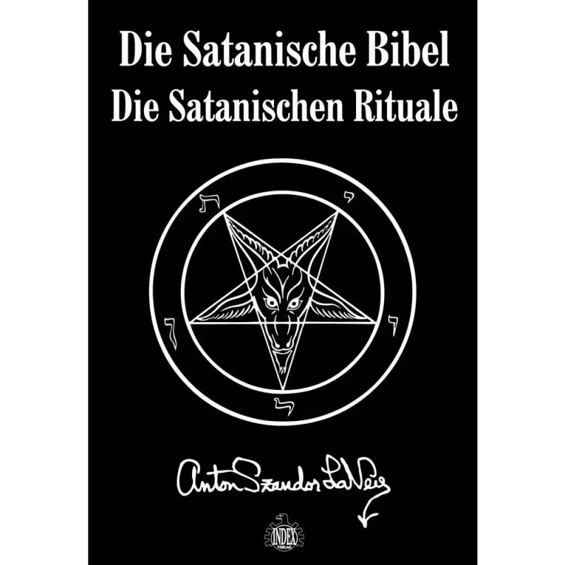 ANTON SZANDOR LAVEY · Die Satanische Bibel / Die Satanischen Rituale | LINEN EDITION BOOK ( Books)