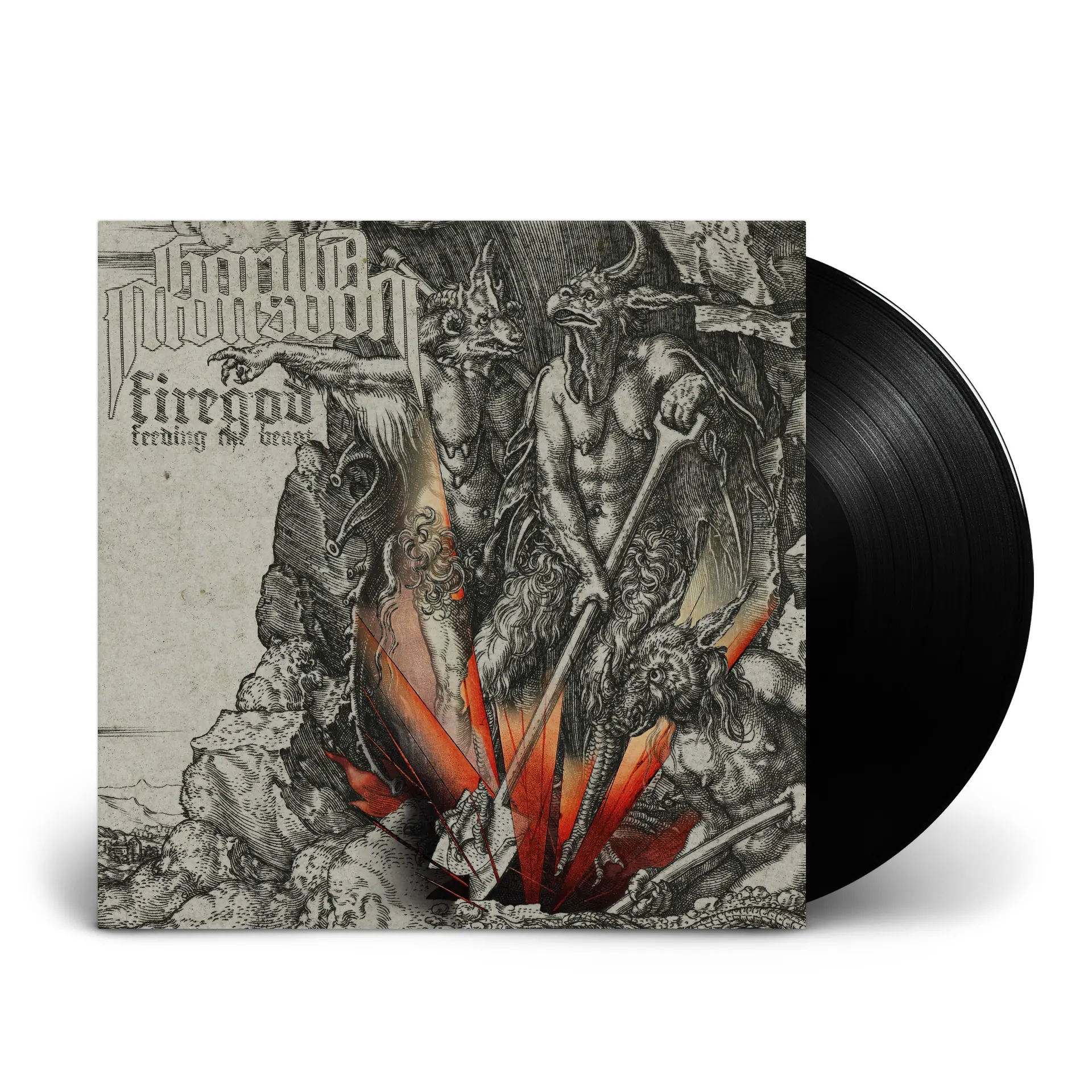 GORILLA MONSOON - Firegod - Feeding The Beast · BLACK LP GORILLA MONSOON - Firegod - Feeding The Beast · BLACK LP (Stoner Rock Vinyl)