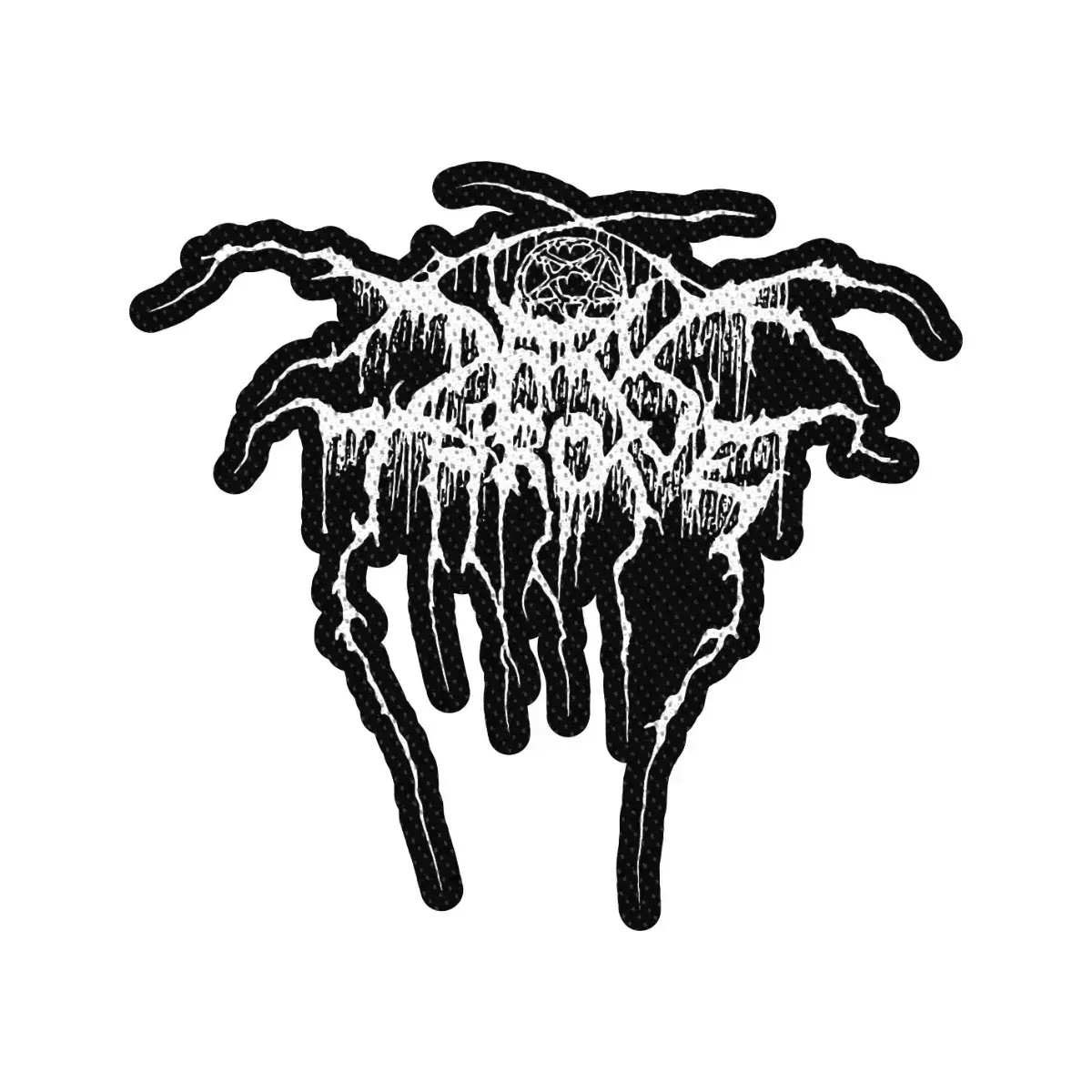 DARKTHRONE - Logo Cut-Out · PATCH DARKTHRONE - Logo Cut-Out · PATCH (Black Metal Others)