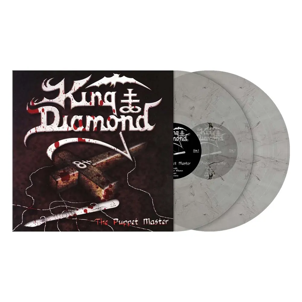 KING DIAMOND · The Puppet Master | CRYSTAL CLEAR BLACK SMOKE 2LP KING DIAMOND · The Puppet Master | CRYSTAL CLEAR BLACK SMOKE 2LP (Heavy Metal Vinyl)