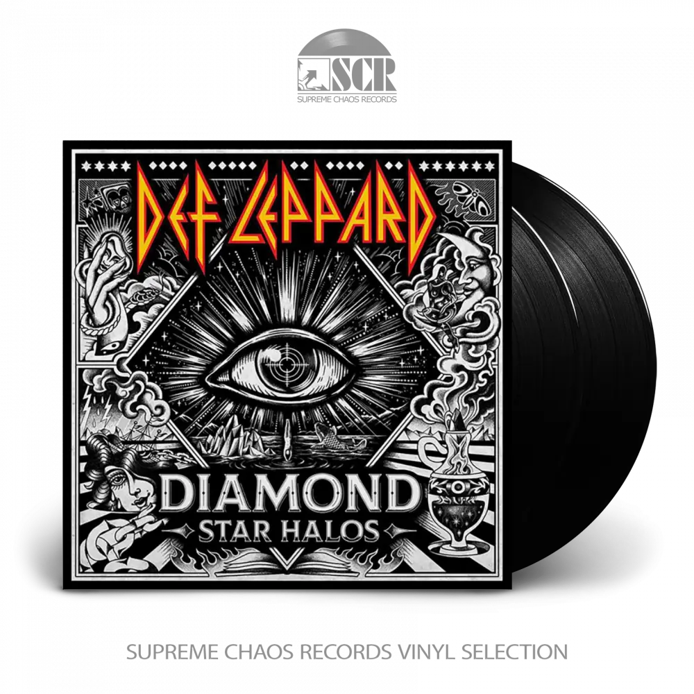 DEF LEPPARD - Diamond Star Halos · BLACK 2LP DEF LEPPARD - Diamond Star Halos · BLACK 2LP (Hardrock Vinyl)