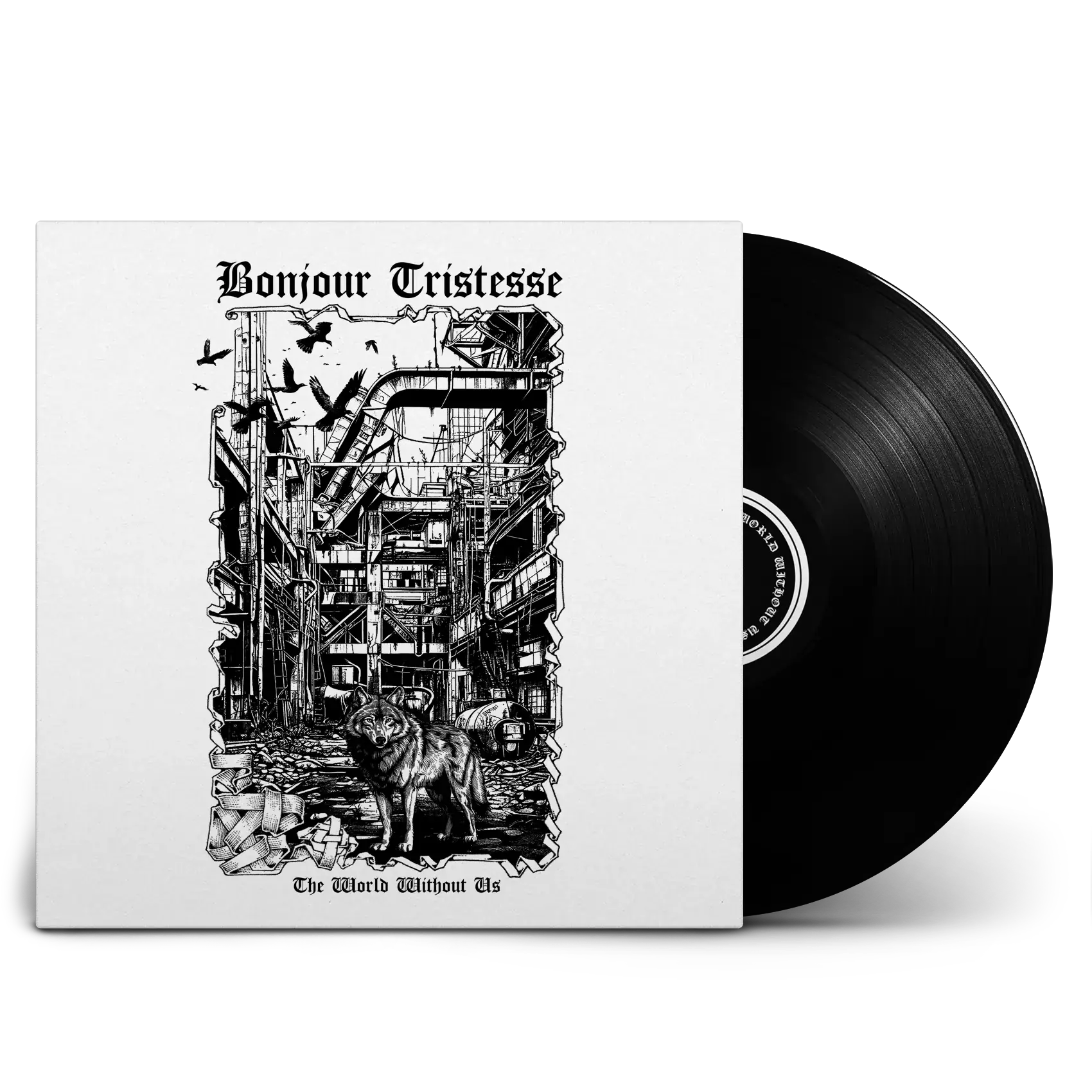 BONJOUR TRISTESSE · The World Without Us | BLACK LP BONJOUR TRISTESSE · The World Without Us | BLACK LP (Black Metal Vinyl)
