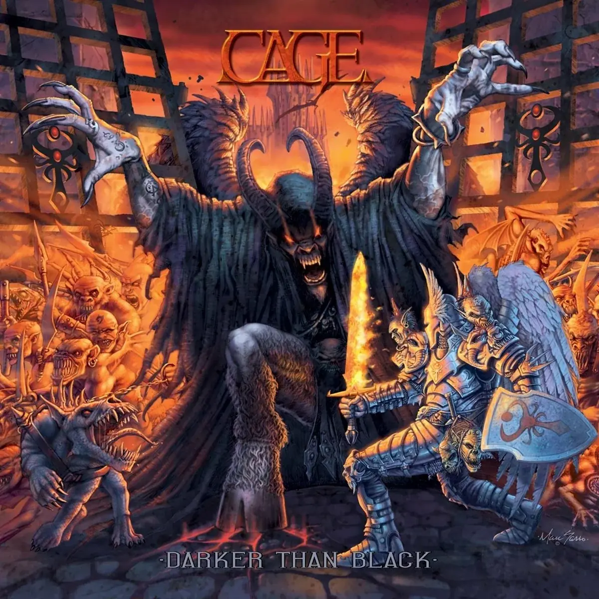 CAGE · Darker Than Black | CD (Heavy Metal CDs)