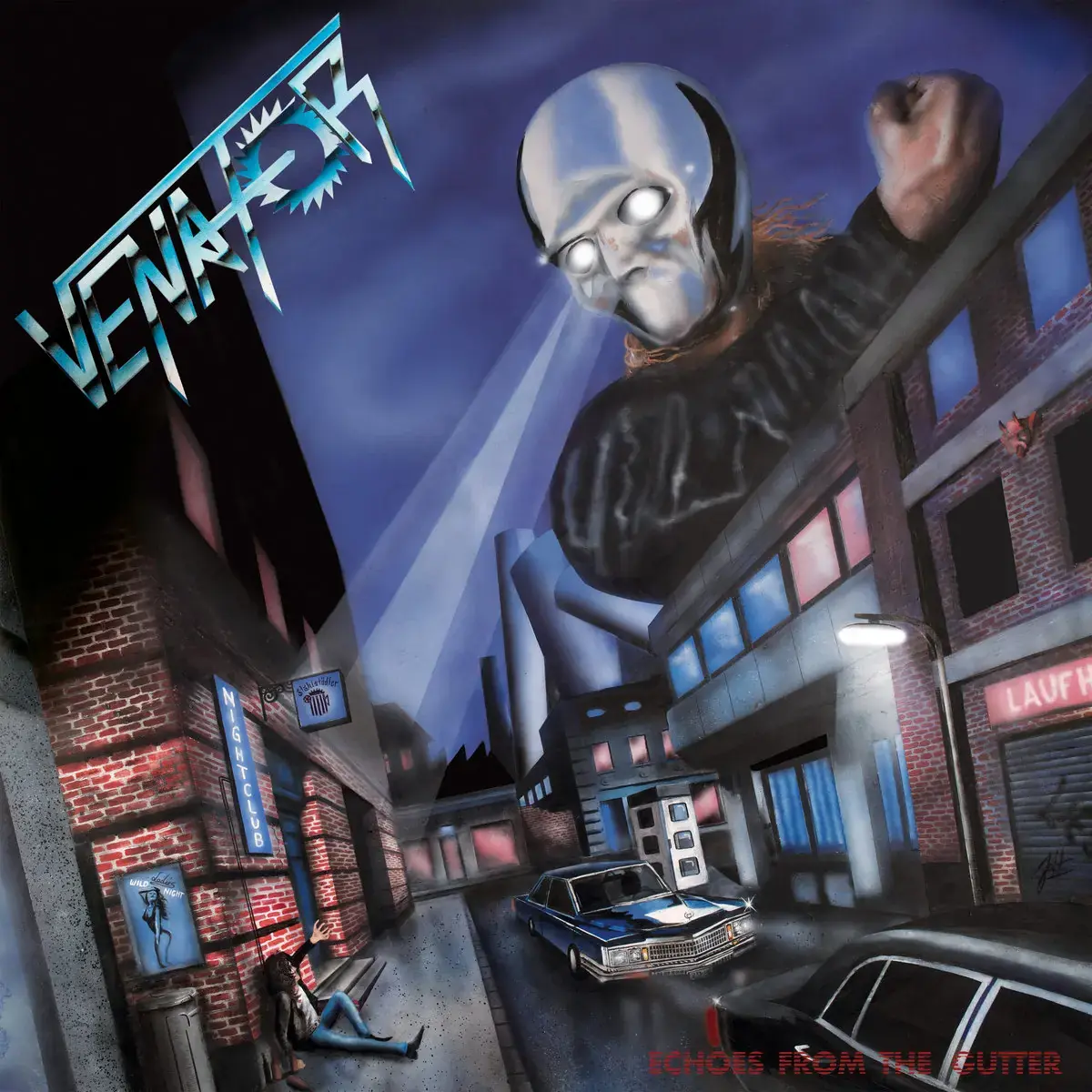 VENATOR · Echoes From The Gutter | BLACK LP (Heavy Metal Vinyl) · Bild 1