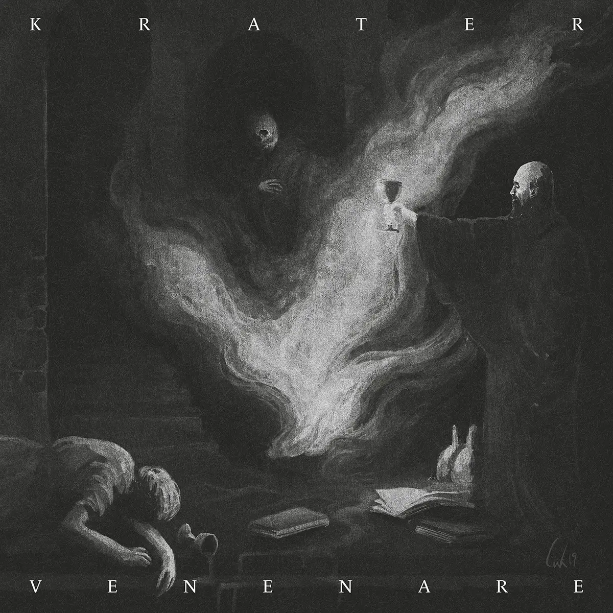 KRATER - Venenare · POISON GREEN LP · Bild 1 KRATER - Venenare · POISON GREEN LP (Black Metal Vinyl) · Bild 1