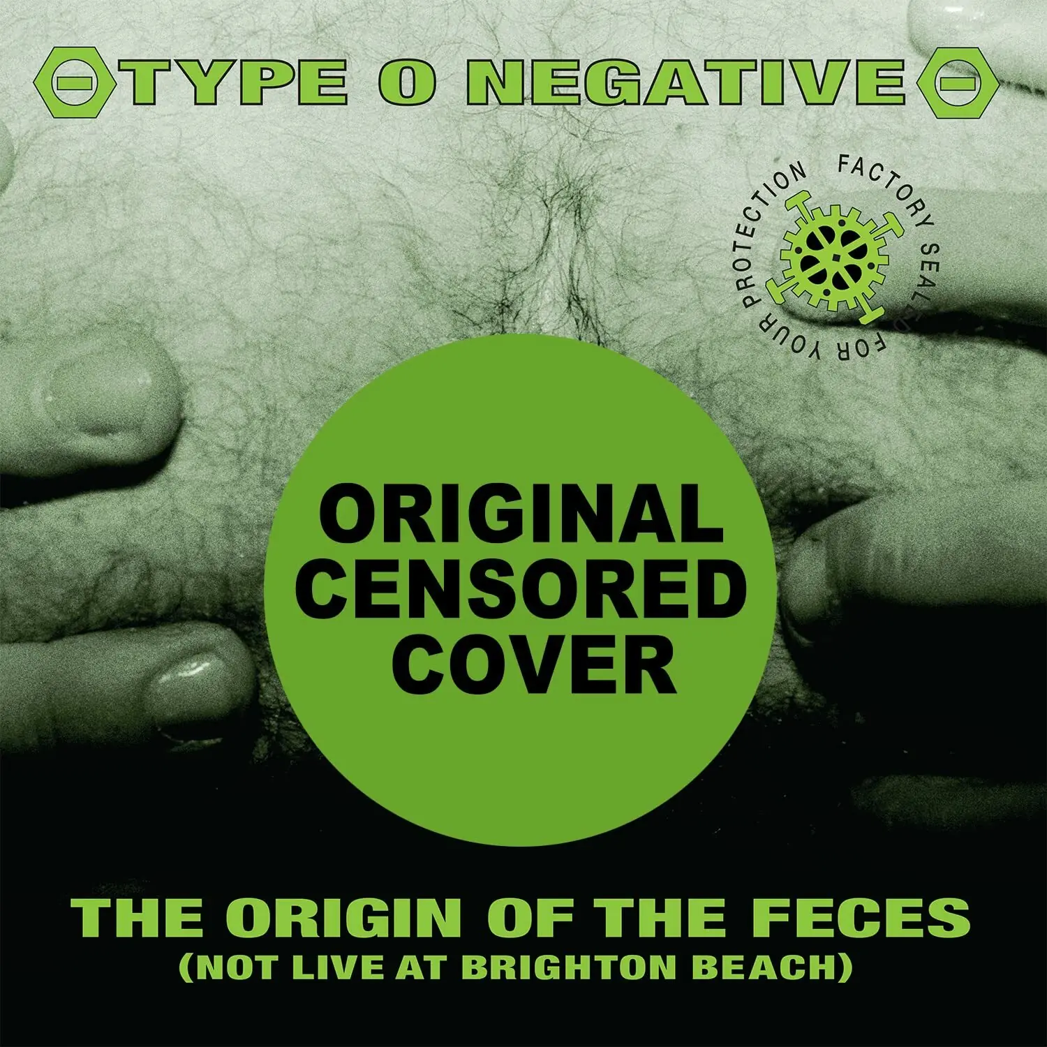 TYPE O NEGATIVE - The Origin Of The Feces · DELUXE GREEN/BLACK 2LP (Gothic Metal Vinyl) · Bild 1