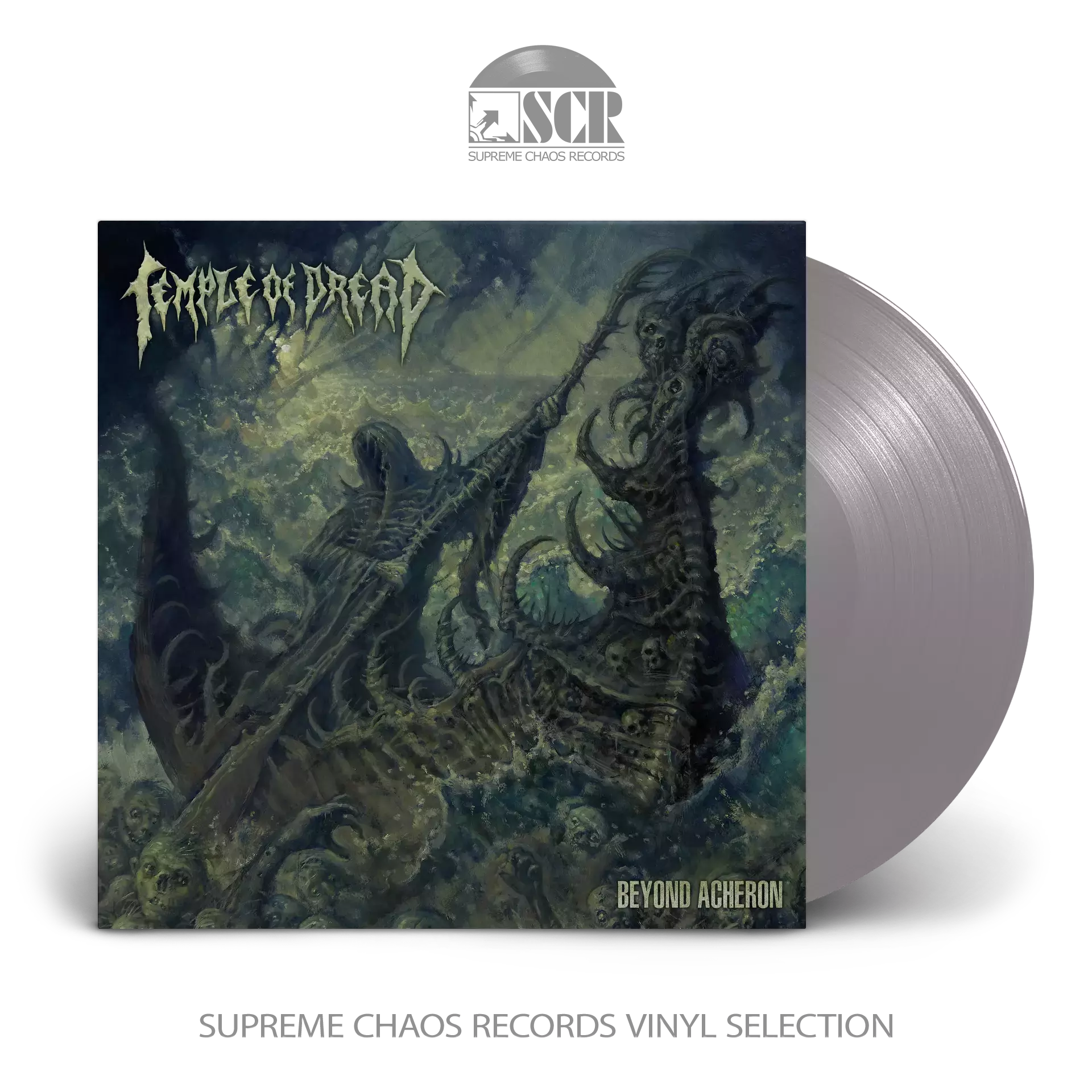 TEMPLE OF DREAD · Beyond Acheron | SILVER LP (Death Metal Vinyl)