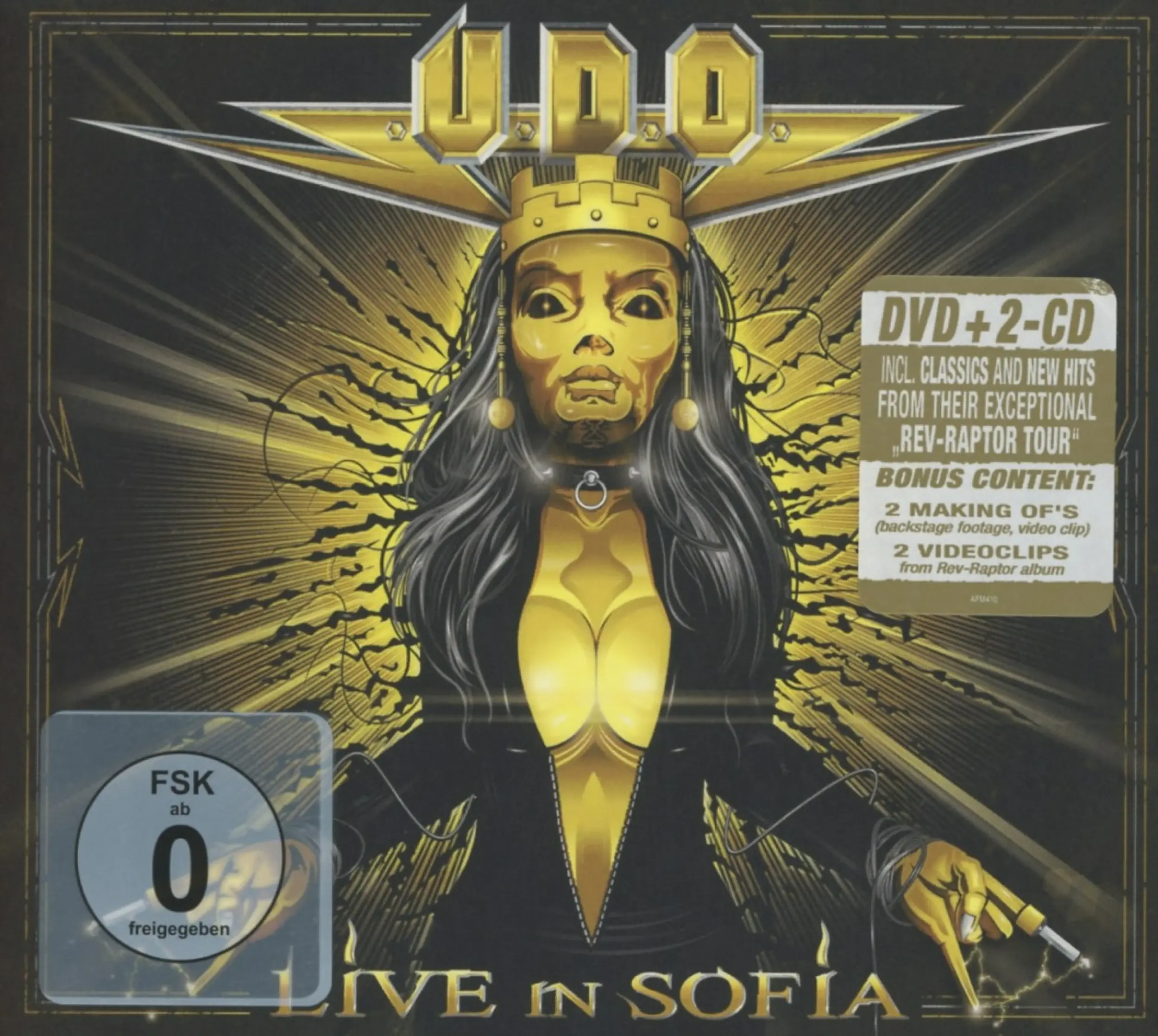 U.D.O. - Live In Sofia · DIGIPAK 2-CD U.D.O. - Live In Sofia · DIGIPAK 2-CD (Heavy Metal CDs)