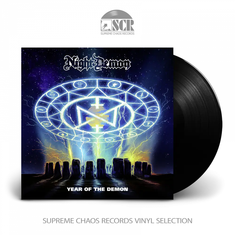 NIGHT DEMON · Year Of The Demon | BLACK LP (Heavy Metal Vinyl)
