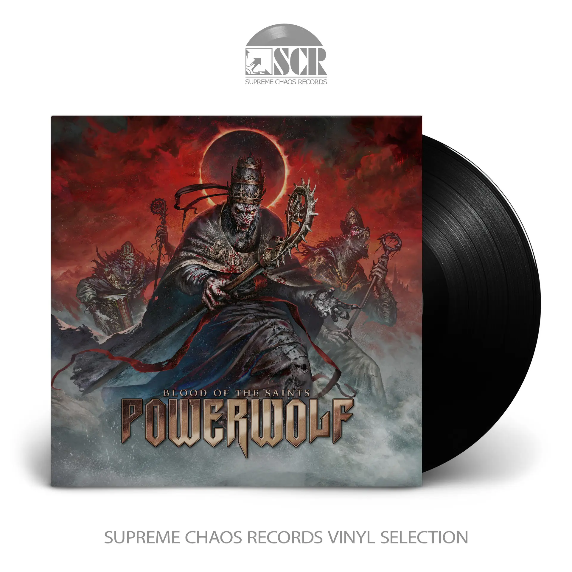 POWERWOLF - Blood Of The Saints 10th Anniversary Edition · BLACK LP (Heavy Metal Vinyl)