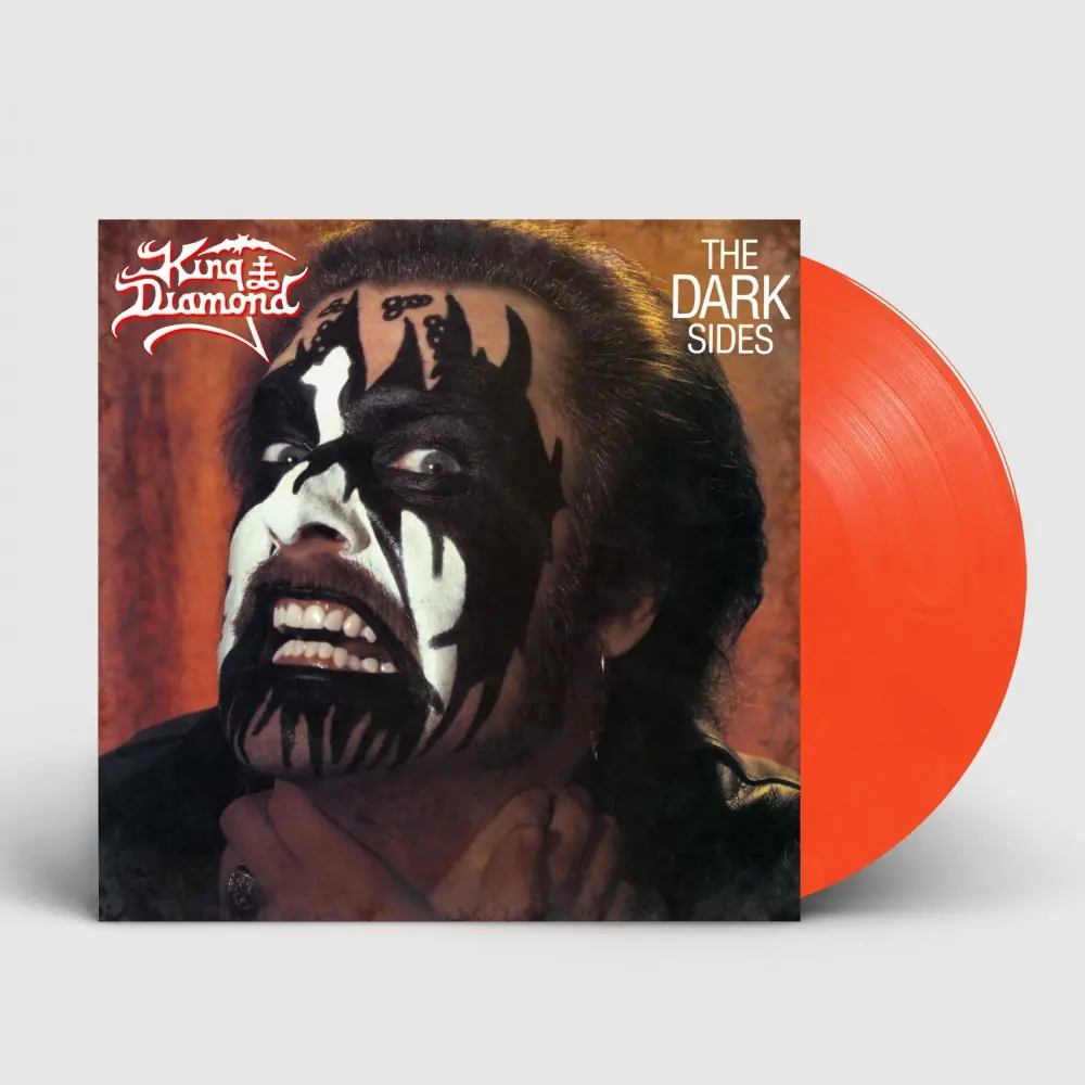 KING DIAMOND - The Dark Sides · RED/ORANGE/WHITE LP KING DIAMOND - The Dark Sides · RED/ORANGE/WHITE LP (Heavy Metal Vinyl)