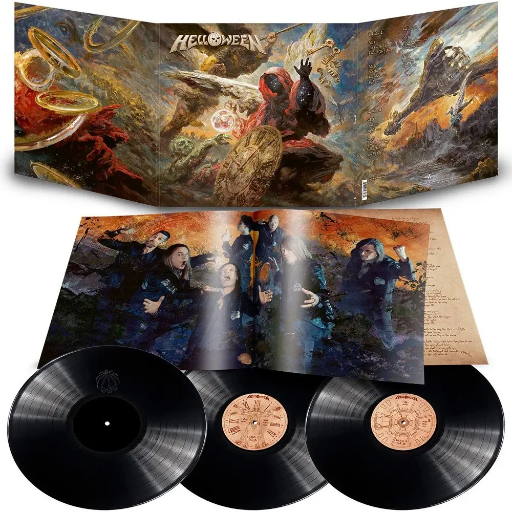 HELLOWEEN - Helloween · BLACK HOLOGRAM VINYL 3LP (Heavy Metal Vinyl)