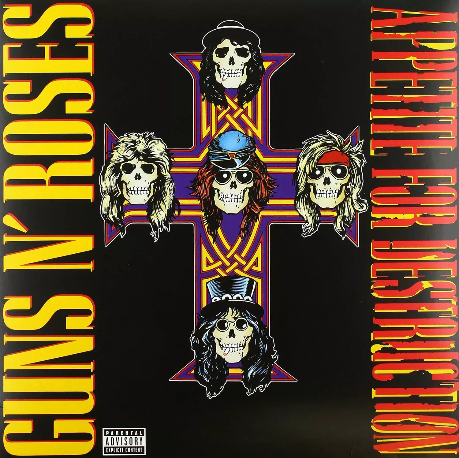 GUNS N' ROSES · Appetite For Destruction | BLACK LP · Bild 1 GUNS N' ROSES · Appetite For Destruction | BLACK LP (Alternative Rock Vinyl) · Bild 1