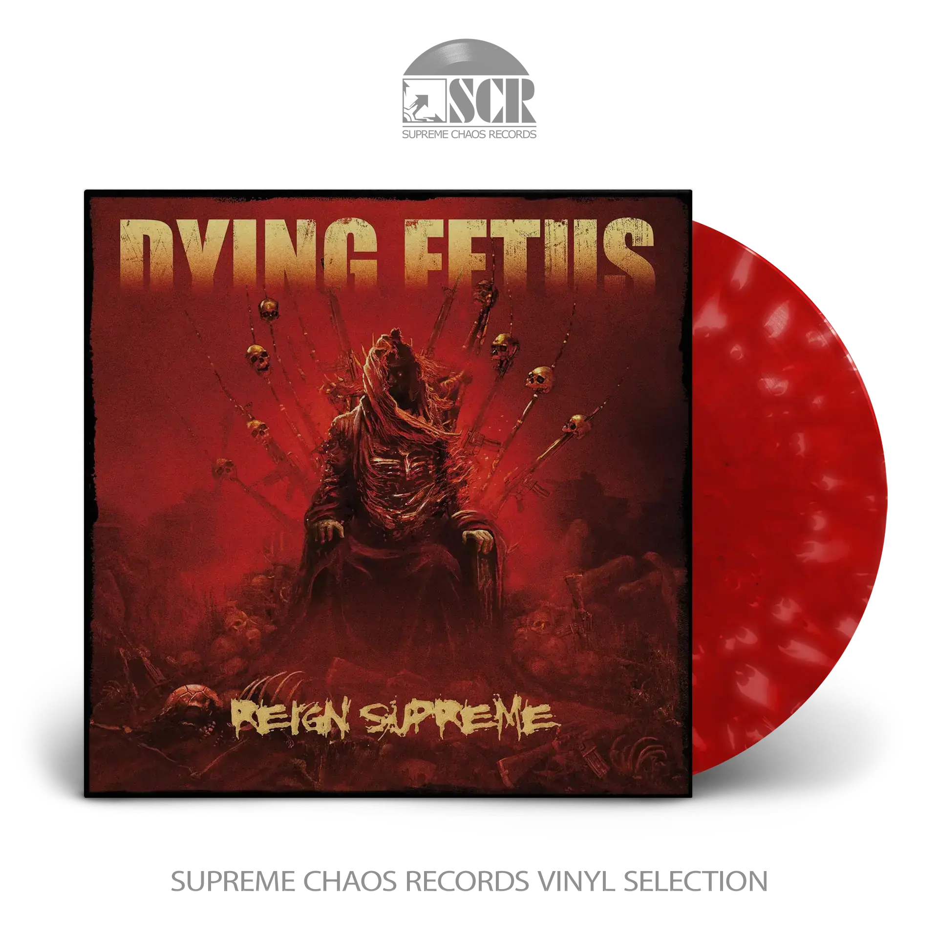 DYING FETUS · Reign Supreme | BLOODY RED LP (Death Metal Vinyl)