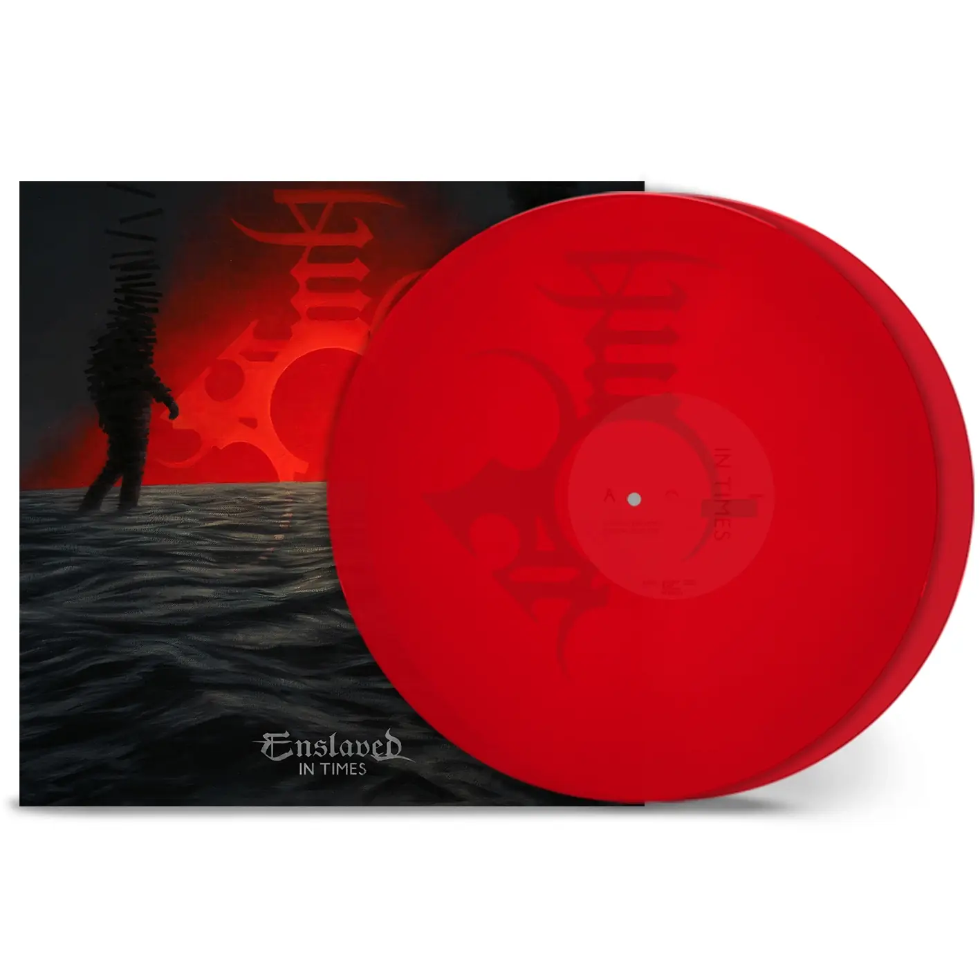 ENSLAVED · In Times | TRANSPARENT RED DLP (Viking Metal Vinyl)