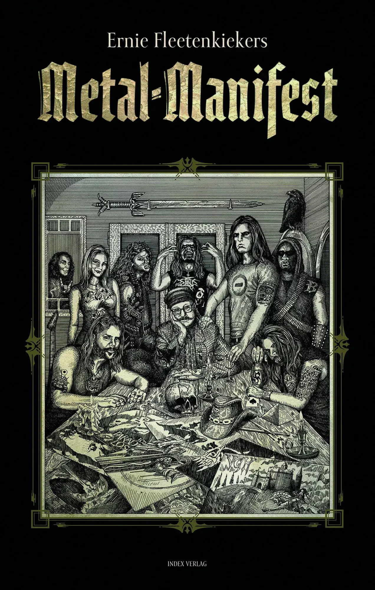 ERNIE FLEETENKIEKER · Metal-Manifest | BOOK (Heavy Metal Books)