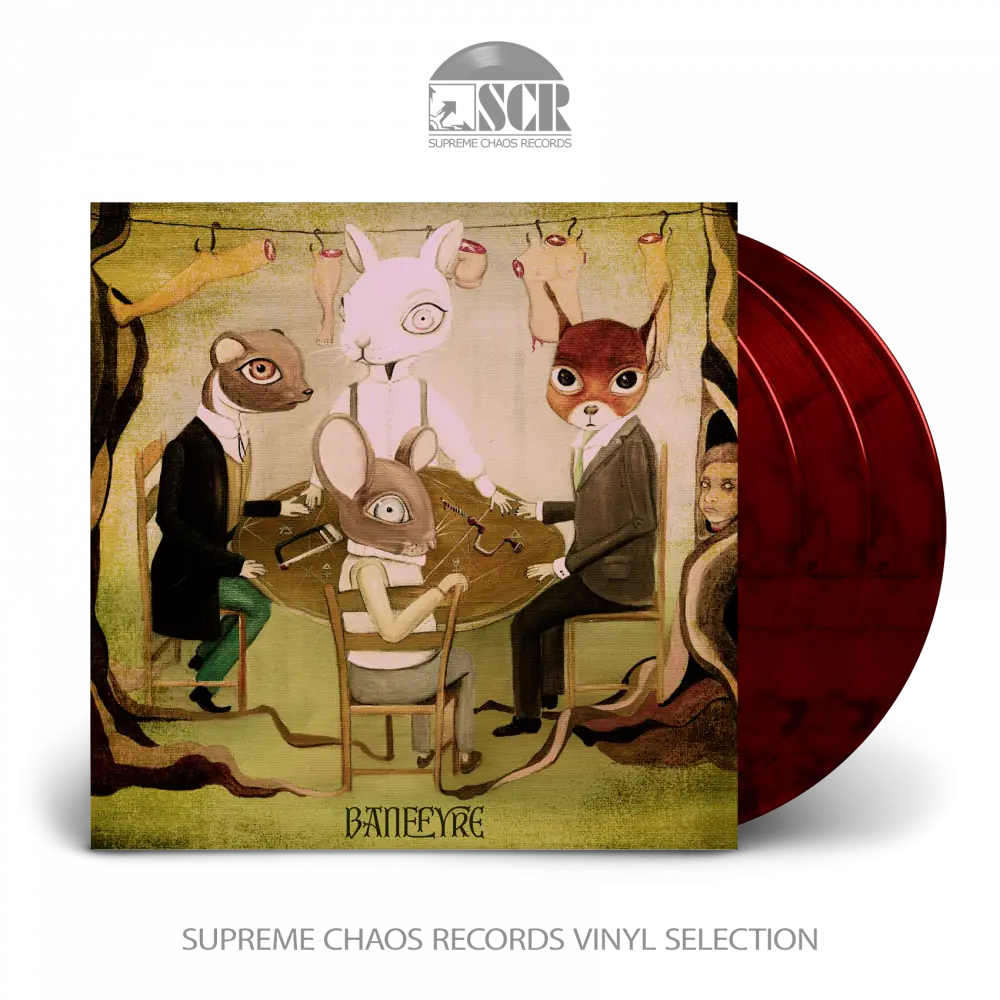 CRIPPLED BLACK PHOENIX - Banefyre · RED/BLACK 3LP (Progressive Rock Vinyl)