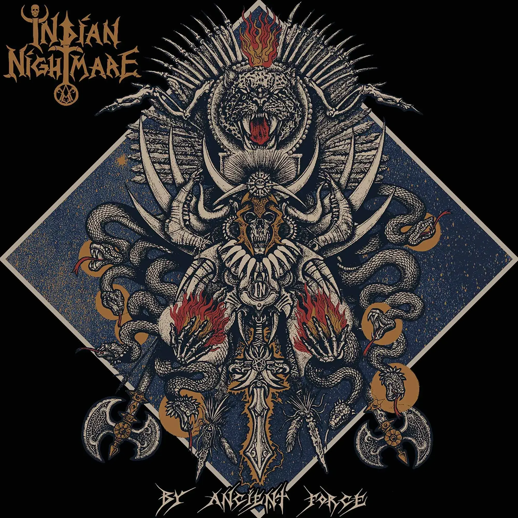 INDIAN NIGHTMARE · By Ancient Force | CD INDIAN NIGHTMARE · By Ancient Force | CD (Heavy Metal CDs)