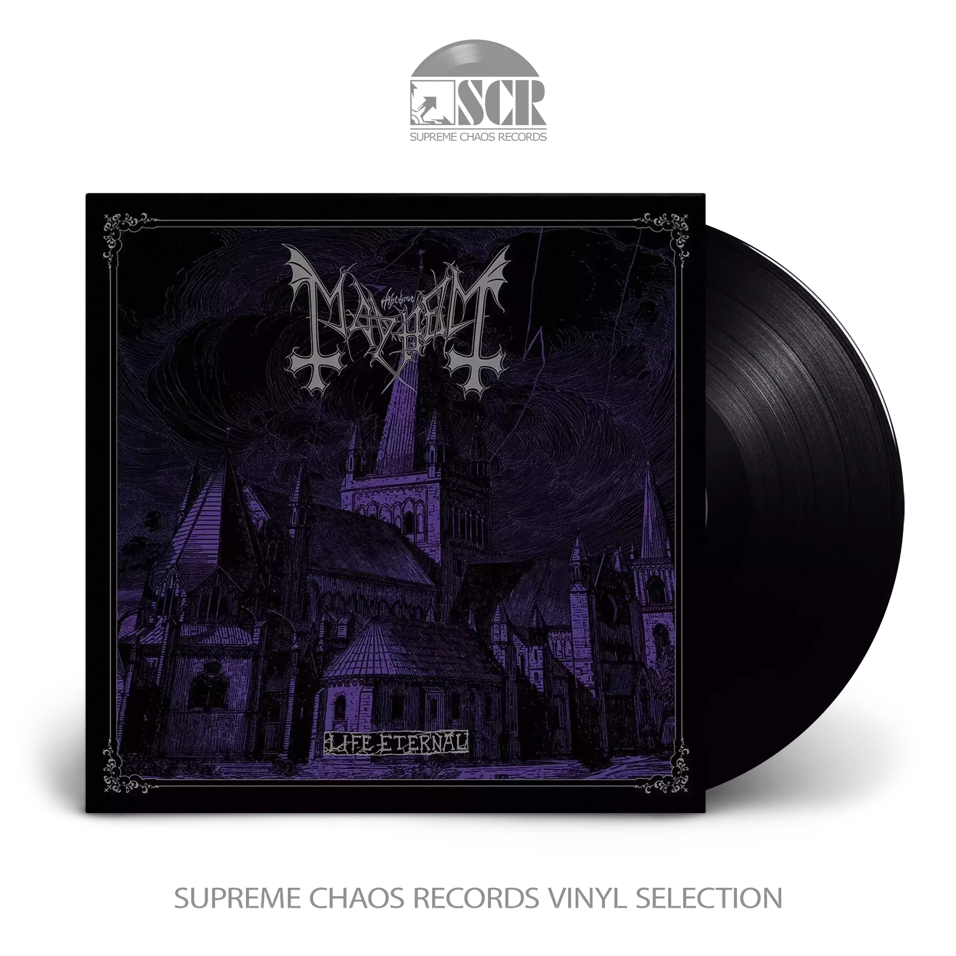 MAYHEM - Life Eternal · BLACK LP (Black Metal Vinyl)