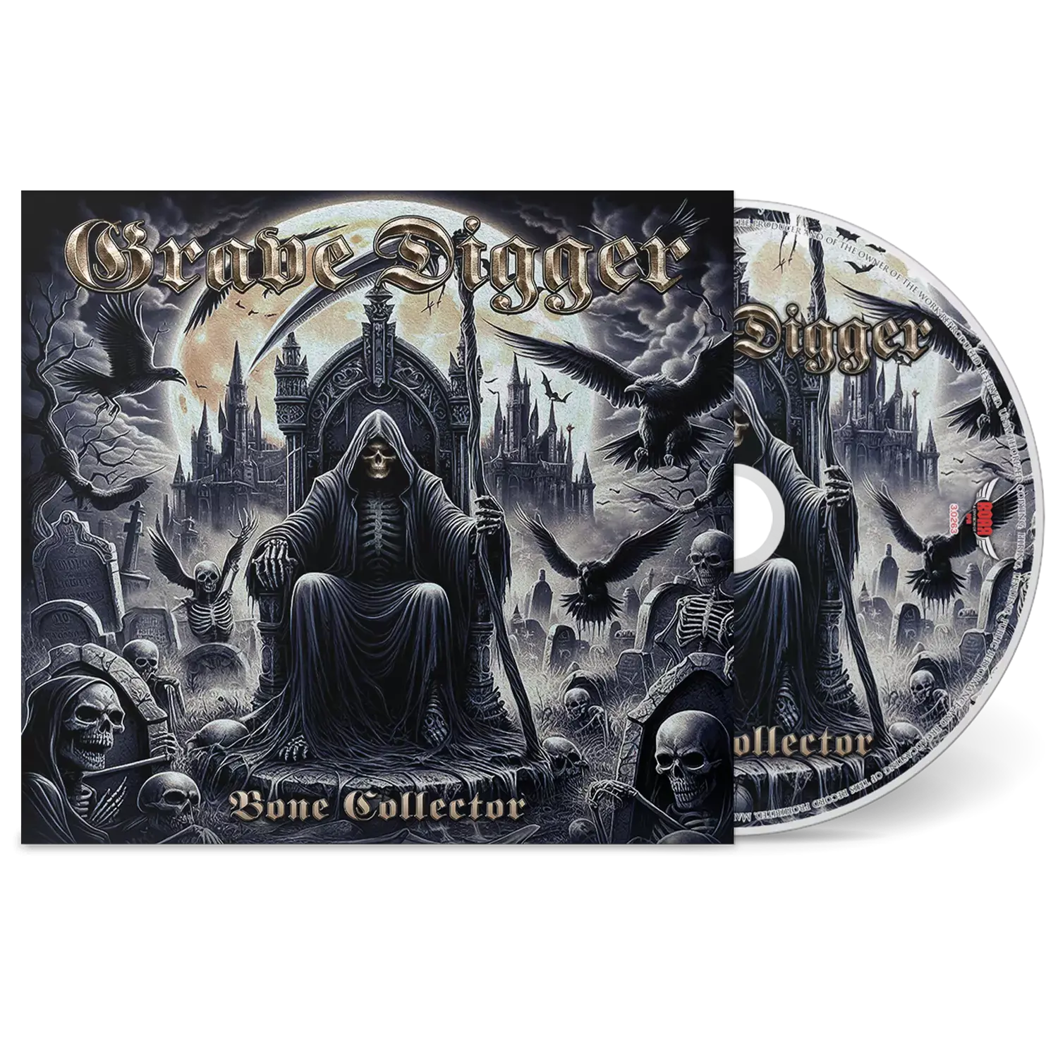 GRAVE DIGGER · Bone Collector | DIGIPAK CD GRAVE DIGGER · Bone Collector | DIGIPAK CD (Heavy Metal CDs)