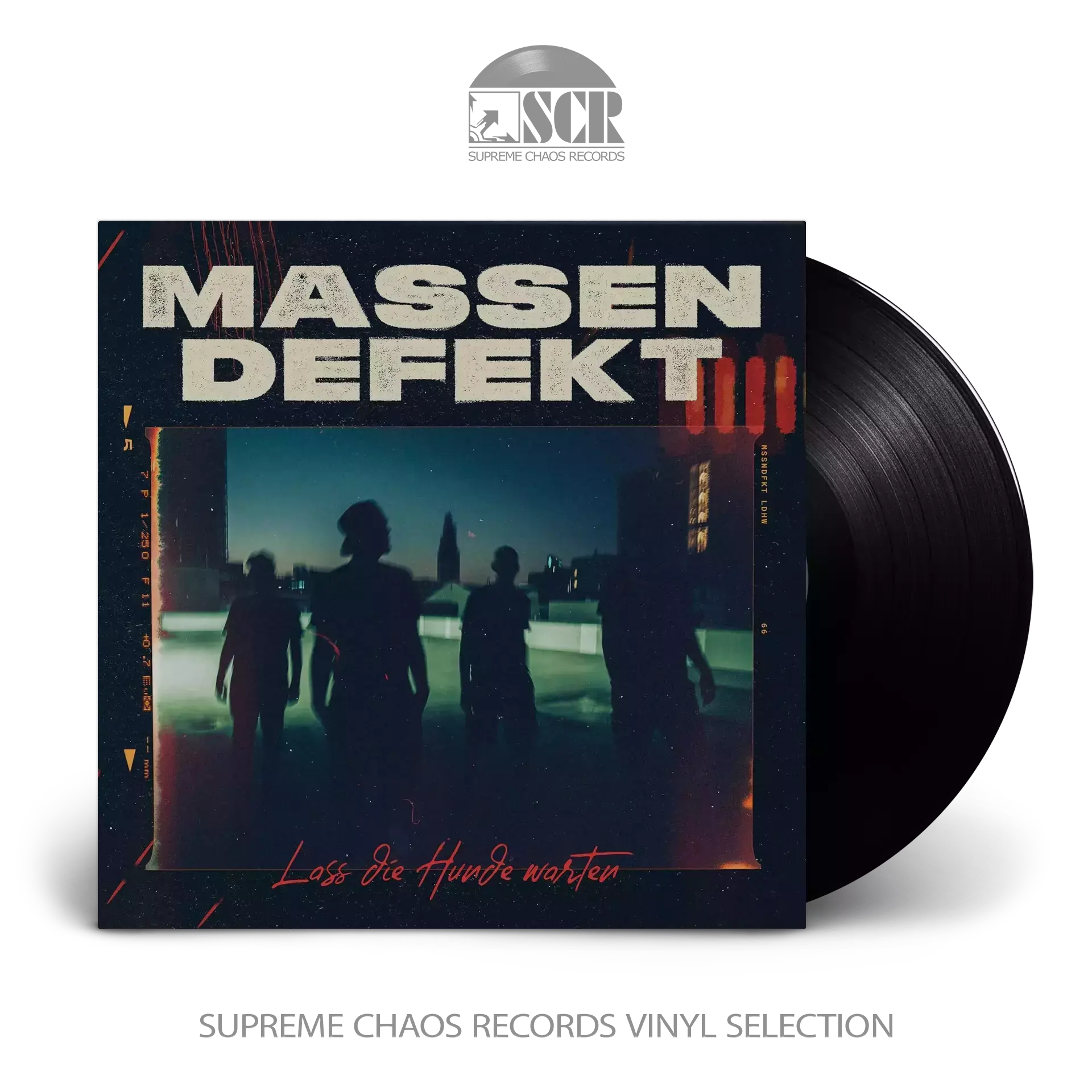 MASSENDEFEKT · Lass die Hunde warten | BLACK LP MASSENDEFEKT · Lass die Hunde warten | BLACK LP (Rock Vinyl)